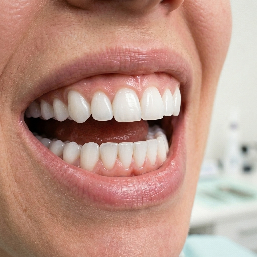 Smile after treatment